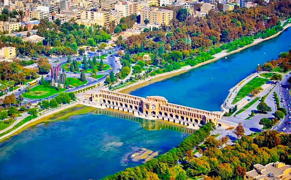 پل خواجو زیبا ترین پل تاریخی جهان